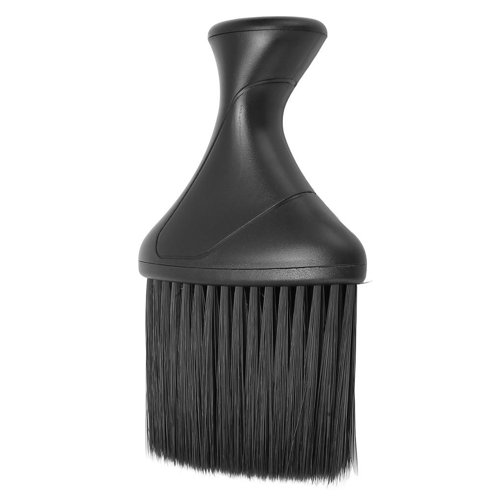 Neck Duster Nylon Bristles ABS Ergonomic Handle Portable Light Weight Barber Brush for Barbershop