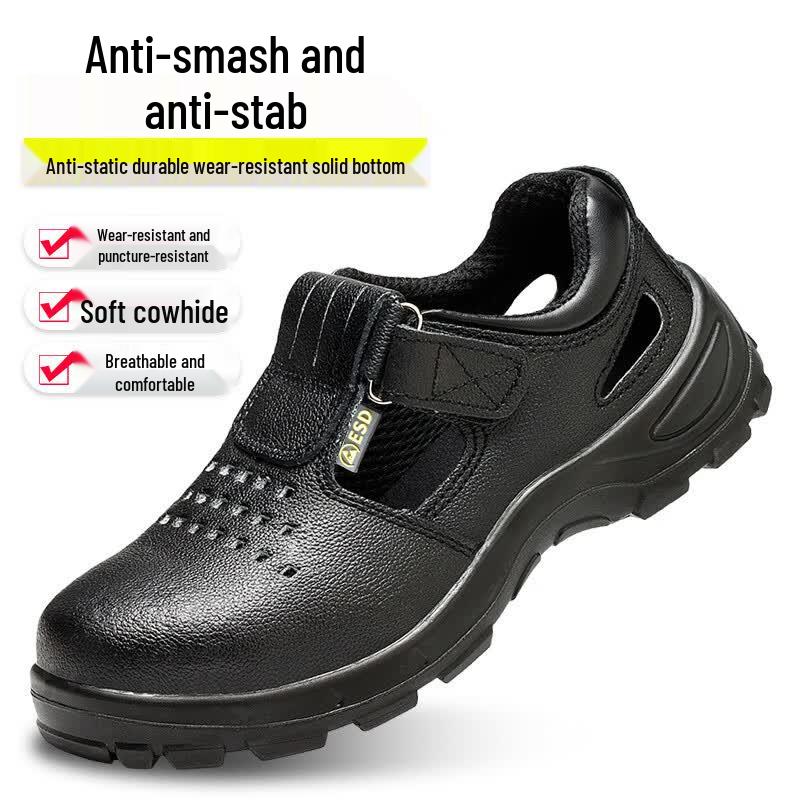 LAOGUANJIA Men s Summer Breathable Safety Shoes 43