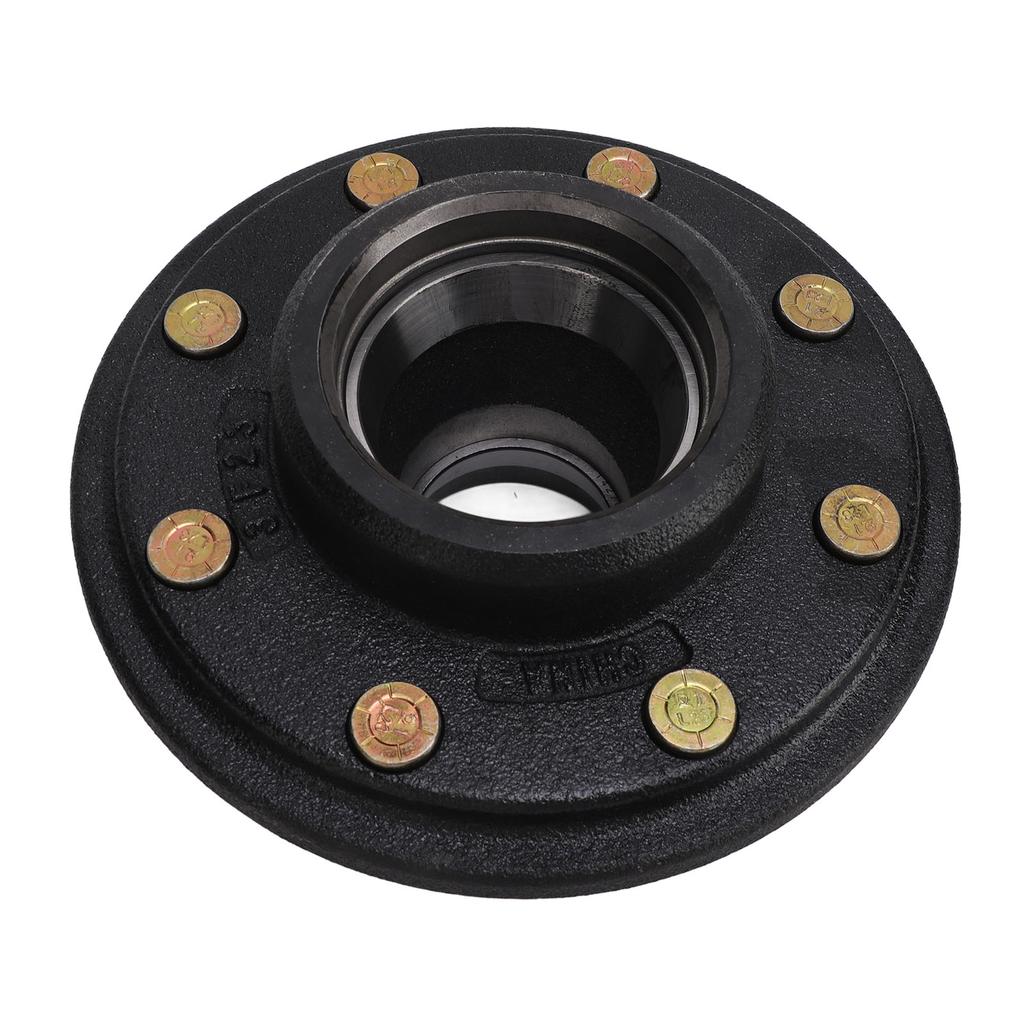 16PCS 8 On 6.5in Trailer Hub Kit 7000lbs Capacity Secure Connection Replacement Axle Hub Set for Trailer Axle