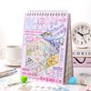 40Pcs Cartoon Sticker Book Diy The Sims Series 3D Stereoscopic Scene Sticker Book Gift For Kid Child Kawaii Stationery Stickers