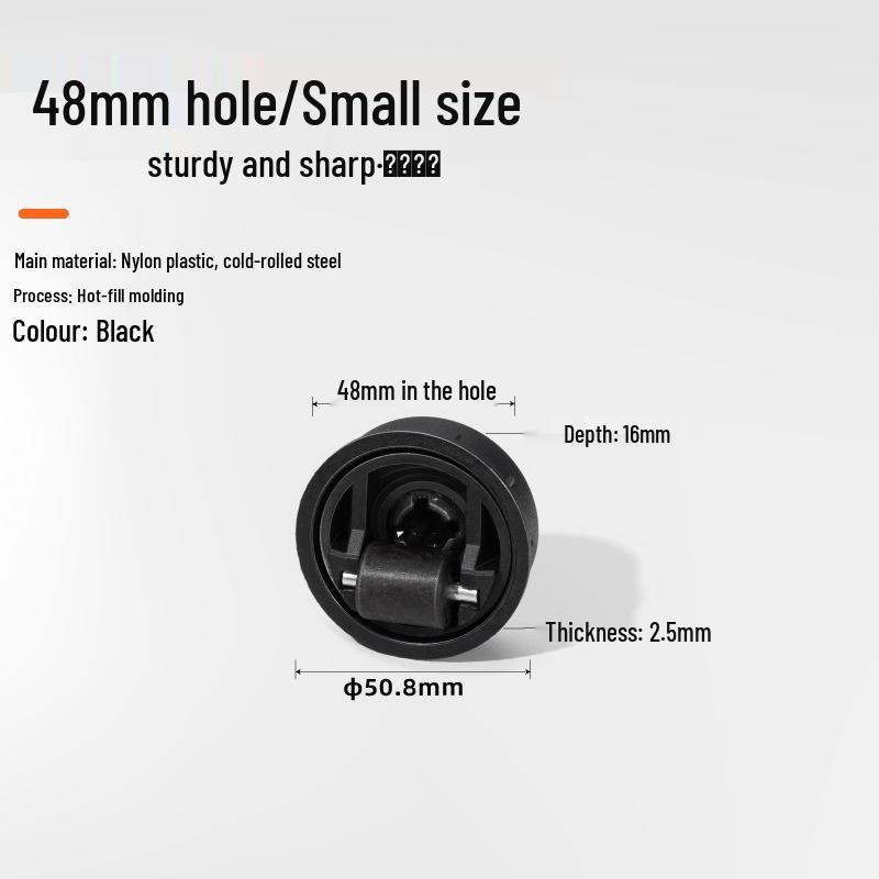 Silent Load-Bearing Furniture Casters: Nylon Wheels for Mobile Cabinets and Tables