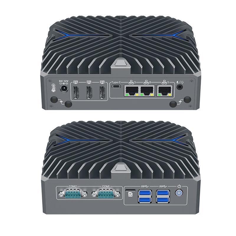 Yanling N3422 Fanless Industrial Mini PC Intel Ultra5 (CN version)