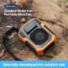 Kinscoter 6000mAh Hanging Neck/Waist Fan USB Mini Portable Rechargeable Fan For Outdoor Camping Hiking Climbing Running Sports