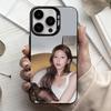 L-lusi R-Rosy Z-Zhao Actor  Phone Case For iPhone17,16,15,14,13,12,11 Plus,Pro Max Black Candy silver phone case