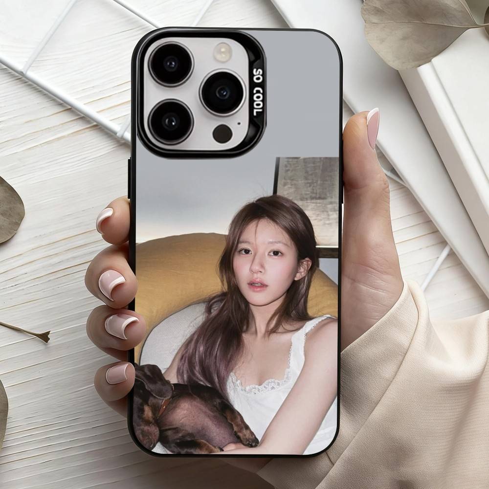 L-lusi R-Rosy Z-Zhao Actor  Phone Case For iPhone17,16,15,14,13,12,11 Plus,Pro Max Black Candy silver phone case