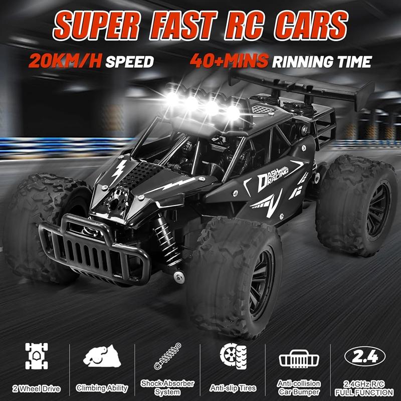 1:16 Rc Car Remote Control Cars Radio Buggy Truck Drift Racing Climbing Off Road Vehicle Outdoor Toy For Boys Kids Children Gift