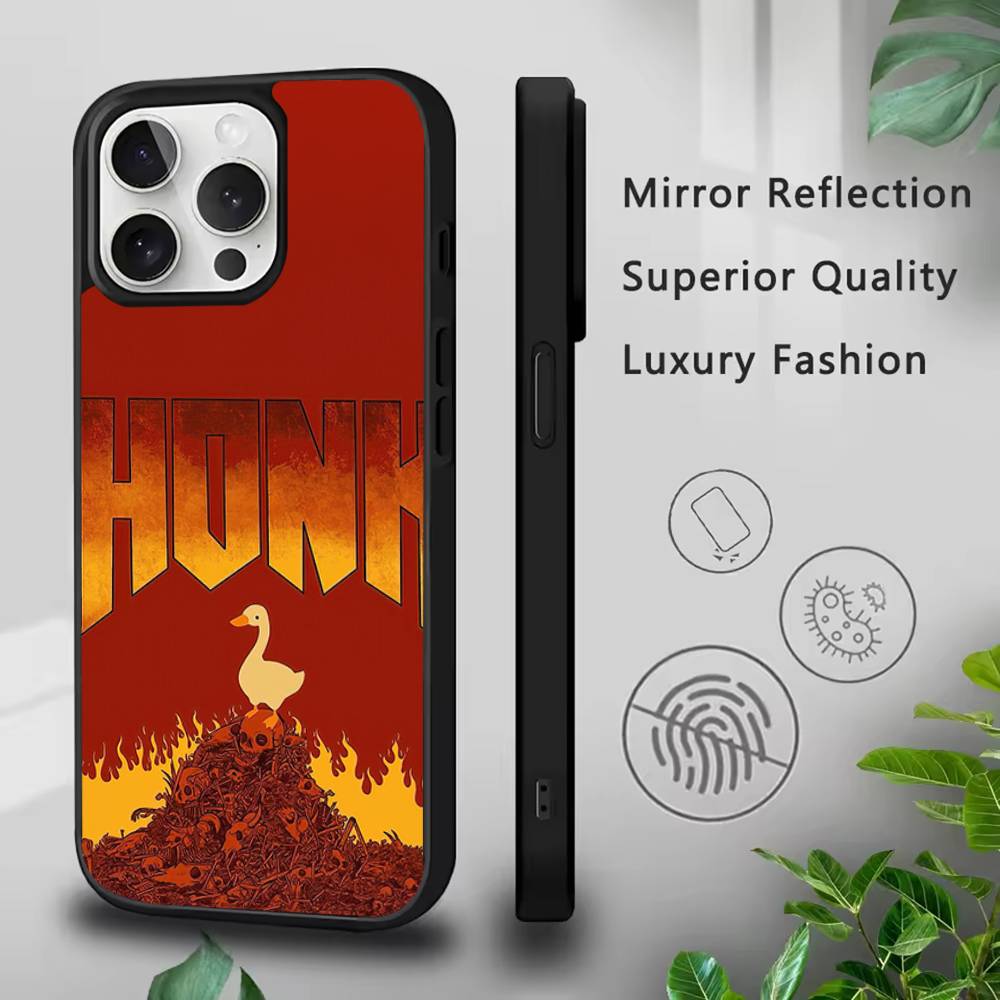 Funny D-DucK Goose meme Phone Case For IPhone 17,16,15,Pro,Max,Air,14,Plus,13,12,11 Magesafe Wireless Charge Cover