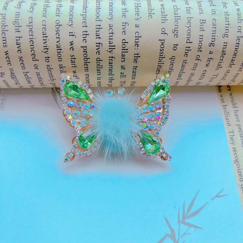 Korean Ancient Style Flapping Butterfly Tassel Hair Clip & Hairpin
