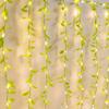 20 Light 2M Always Willow Curtain Lamp Decorative Light String Imitation Leaf Basket Copper Wire Christmas Party Decorations