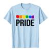 Unisex Streetwear  Pride LGBTQ Rainbow Graphic Merch Tees Summer O-neck Casual Short Sleeve T-shirt Fashion Design Print Tshirts