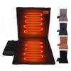 Tragbares beheiztes Sitzkissen Faltbares Heizsitzkissen Sichere beheizte Stuhlauflage für Innen und Außen