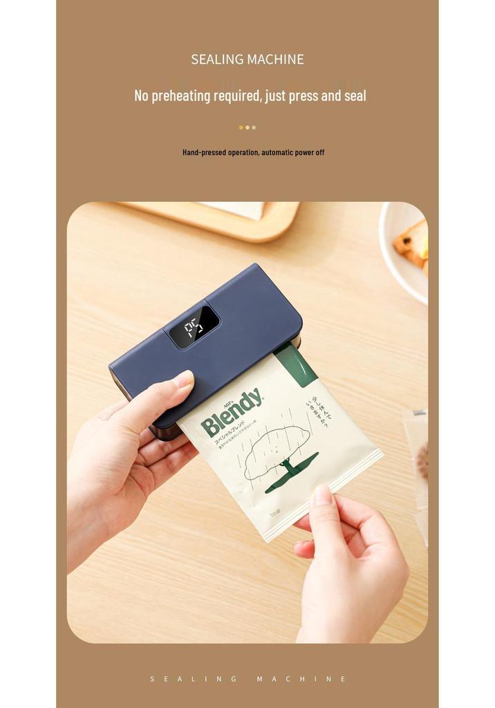 Portable Mini Drip Coffee Bag and Tea Snack Sealer