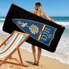 Lecce Spirit Print Beach Towel, Large Soft Quick Dry Towel for Beach Camping Swimming