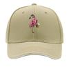 Printed Thousand Cranes Lightweight Outdoor Washable Curved Brim Hat Adjustable Size Fashionable  Sandwich Baseball Cap