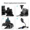Kolip Universal Motorcycle Mirrors With M8 M10 Bolt Convex Handlebar Mount Rear View Side Mirror For Bike Scooter ATV