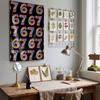 Repeating 67 Tie Dye Pattern Digital Printing Polyester Wall Tapestry Suitable for Use Living Rooms Bedrooms Offices Bars Party
