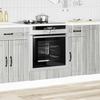 Herdumbauschrank Lucca Grey Sonoma Particleboard