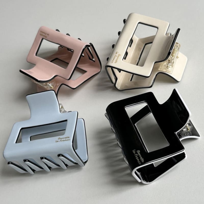 

mosxe Two tone hair clip (4color) sora