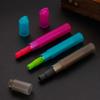 Telescopic Foldable Steel Straw Reusable Metal Drinking Straw with Storage Case Brush for Birthday Party Milk Juice Drinks