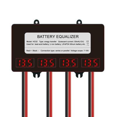 Series Connection Battery Equalizer with Intelligent Voltage Management