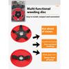 Cutting Disc With Hardened Alloy Blades Quick Setups Weeder Trimmer For Lawns Orchards Farmlands Farms Vineyards 1 Pair
