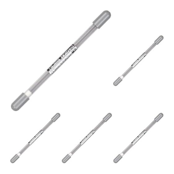 Tajima Sumitsuke Sharp (1.3mm) Hard 2H Refill Leads (6 pcs) SS13S-2H Construction Marking Tool Surveying Supplies