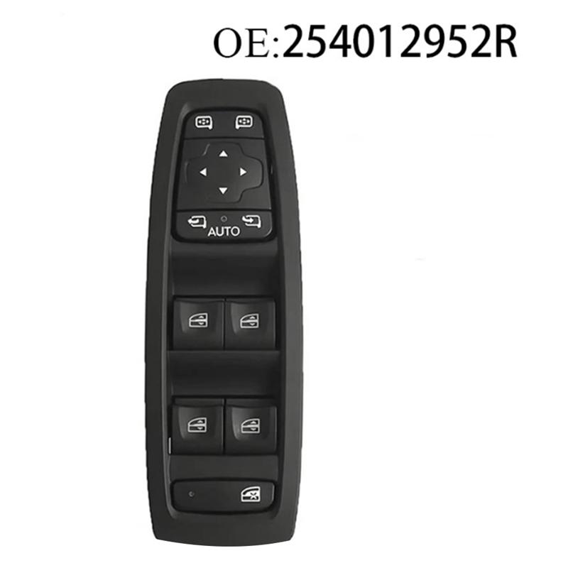 AUTO Car Front Left Master Power Window Switch Window Control Button 254012952R For Renault Grand Scenic IV