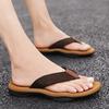 Fashion High Quality Brand Fashion Men Flip Flops Summer Beach Flip Flops Men Casual Breathable Thicken Beach Men Slippers Outdoor