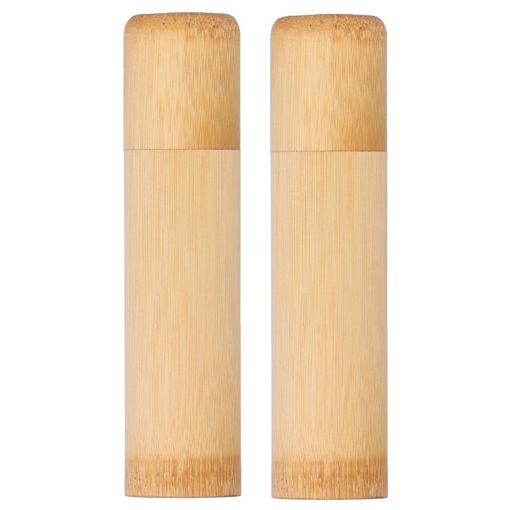 1.18x 4.72 in Bamboos Tea Container Bamboos Portable Tea Storage  for Coffee Beans