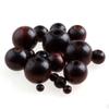Brown Natural Wooden Beads 4/6/8/10/12/14/16/18/20M Eco-Friendly Wood Round Loose Beads for Jewelry Makeing