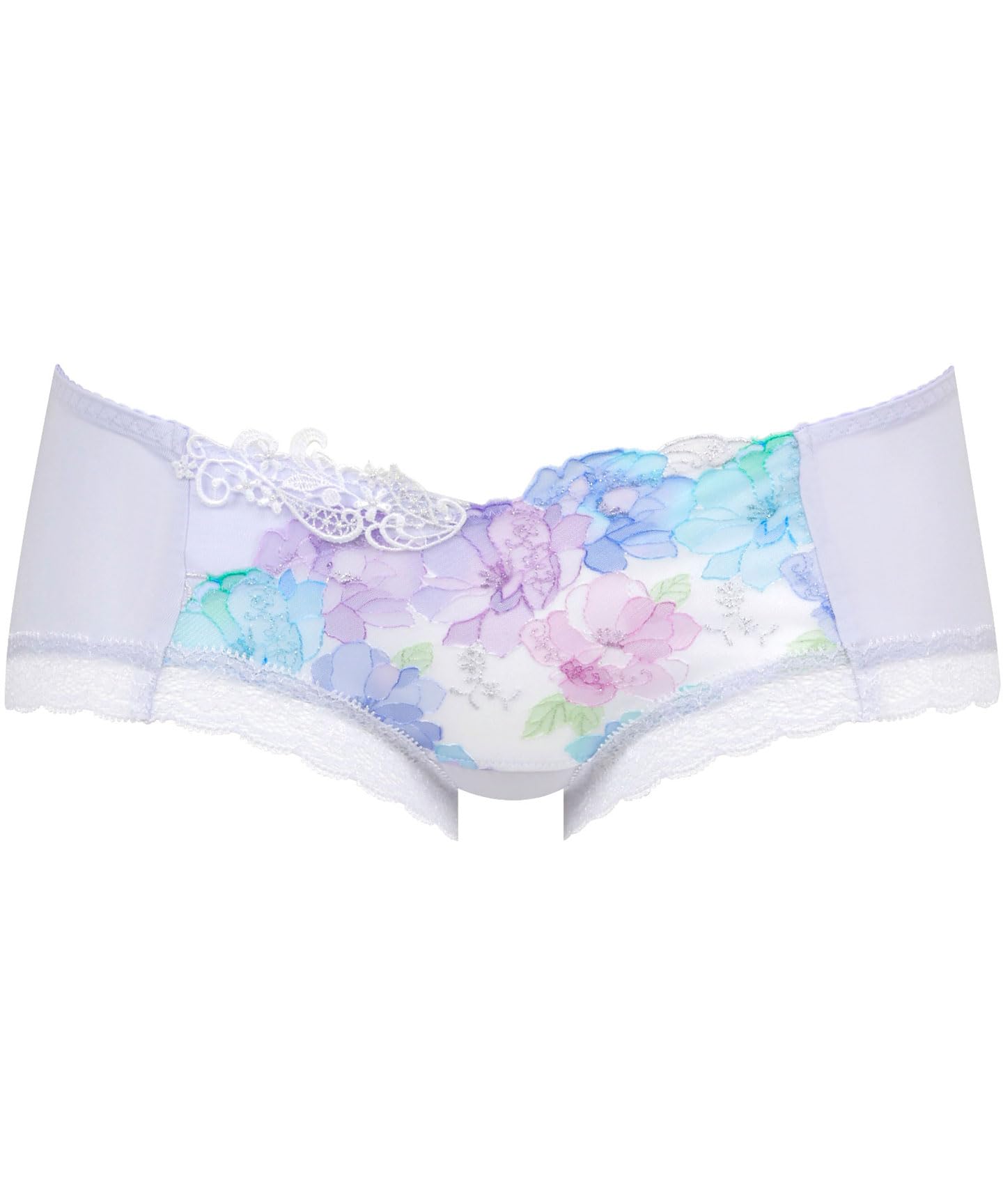 

Wacoal Rouge Комплект с BCA442 и непрозрачными трусиками-шортиками средней посадки Asami, BCA342, (Фронт), Длина, PCA542, ПУ,