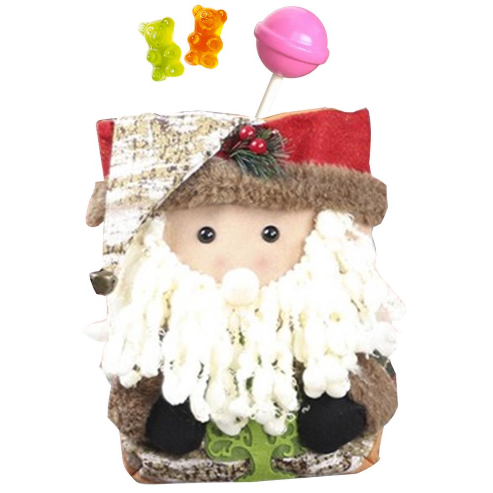 Cute Treat Bags Christmas Cartoon Treat Bags Holiday Goodie Bag Portable Tote Bag With Handle For Family Gatherings