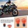 Motorcycle Handlebar End Plug, Motorcycle Modification Accessories Handlebar Plug, Motorcycle Plug, Abrasion Resistant, Anti-Drop