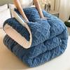 Blanket for Bed Super Thick Warm Comforter For Winter Polyester Sherpa Weighted Blanekts Warm Quilted Comforters Edredones