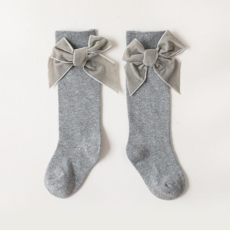 

Girls Over-the-Knee Mid-Calf Socks for Toddlers - Spring & Autumn Style S 1-3 years