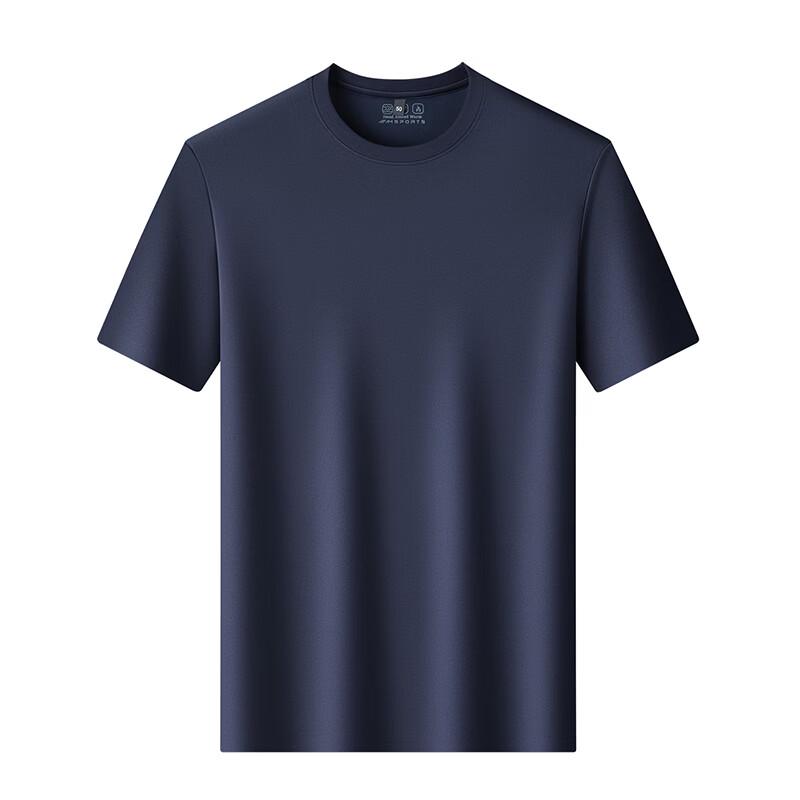 Pierre Cardin Men's Mulberry Silk Blend Short Sleeve T-Shirt