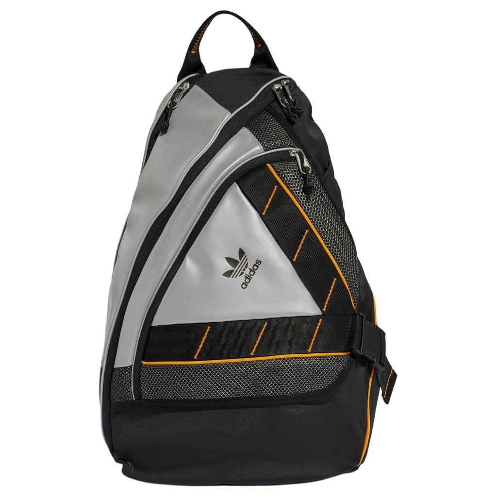 New Adidas One Shoulder Backpack Black/Reflective Silver IW8623