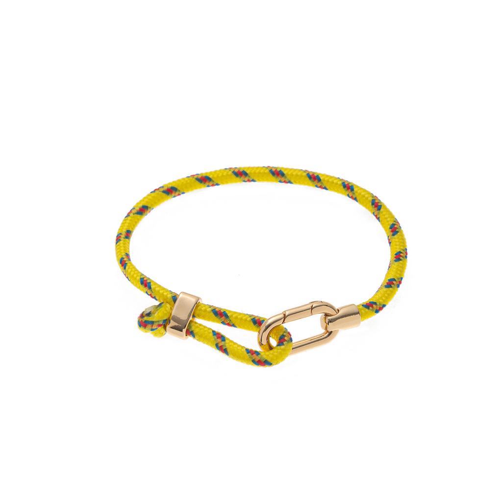 Adjustable Couple Bracelet Colorful Rope Modern Design Comfort Fit Lightweight Jewelry Gift For Him Her