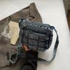 Shoulder Bag Women's Crossbody Bag Denim Small Square Bag