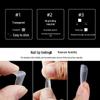 European & American Frosted Nail Tips - Trapezoidal, Ballet, Teardrop Shapes, No Polish Needed, Crease-Free, Dual-Use Patches
