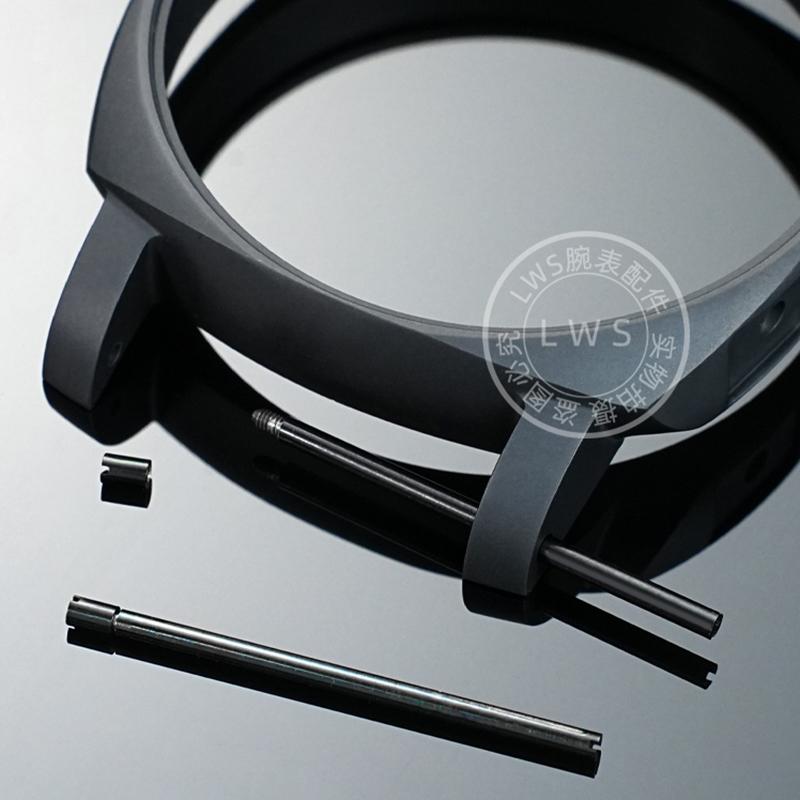For Panerai 441/438/1441 Watch screw rod Black watch strap shaft connecting rod Watch shaft Hand Watch connecting rod