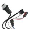 810003 Projector Headlights Conversion Adapter Wire Harness Fit for Ram 1500 2500 3500 2013-2018, 2 PCS