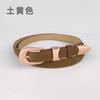 Vintage Matte Cowhide Women'S Genuine Leather Belt Casual Pants Jeans Premium Women'S Belt