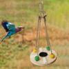 Bird Chewing Swing Toy Exercise Pet Supplies Claws Wooden Standing Toys, Parrot Toys for