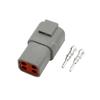 Waterproof Automotive Connector DTP04-2P Electrical Wire Connector  Car Accessories