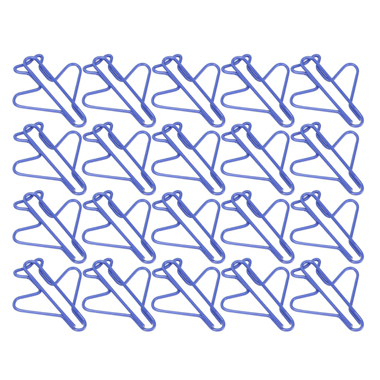 

20 шт. Многофункциональные мини-металлические скрепки для бумаги в виде самолета, закладки, зажимы для файлов, держатели для блокнотов