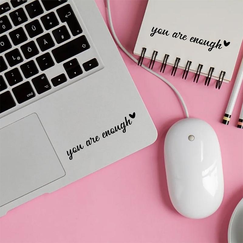 3Pc/Sheet Transparent Passenger Princess Hello Beautiful Hello Gorgeous Rearview Mirror Decal Car Ornament Car Mirror Sticker