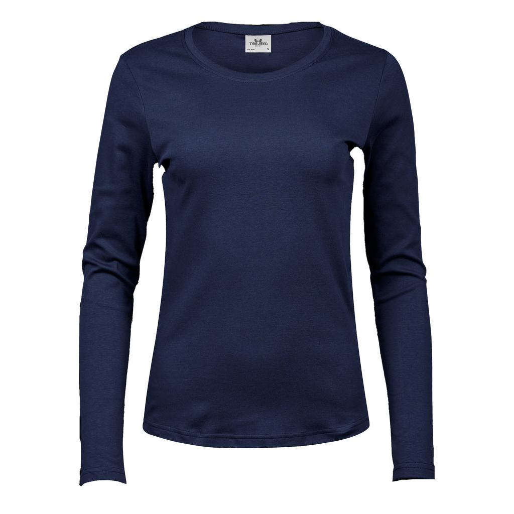 Tee Jays Womens/Ladies Interlock Long-Sleeved T-Shirt