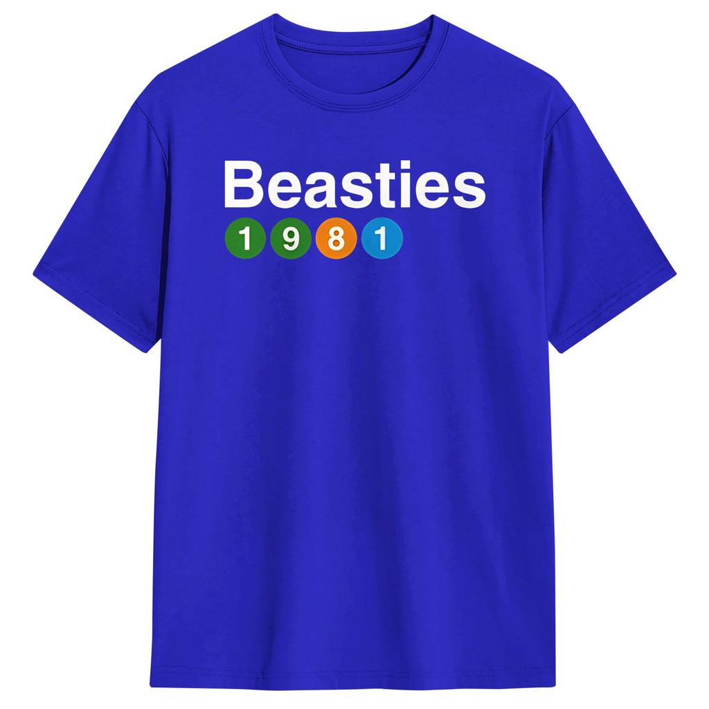 Funny Hip Hop Beastie Boys Tshirt For Unisex Crew Neck Pure Cotton T Shirts Short Sleeve Tees Gift Clothes