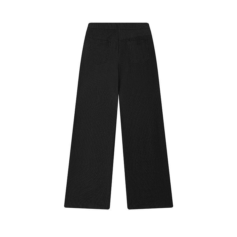 New FILA EMERALD Casual Pants Women's Jet Black F11W514604F-BK